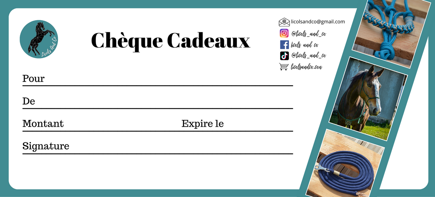 Chèque cadeaux